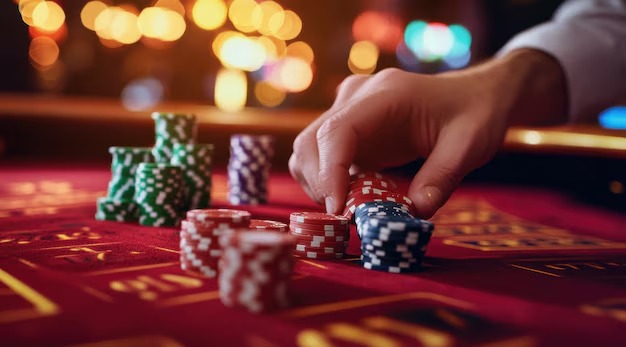 French Roulette table on supervegas88 live dealer showing betting cloth and wheel